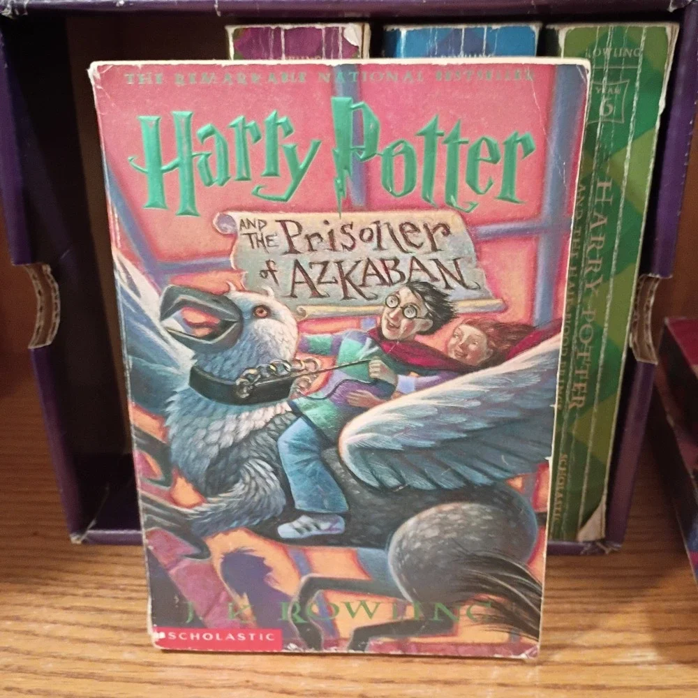 Harry Potter Complete Book Set by JK Rowling + Quidditch Through... Paperback
